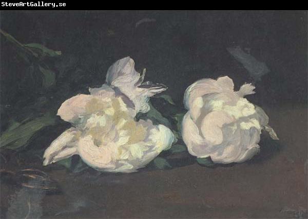 Edouard Manet Branch of White Peonies and Shears (mk40)